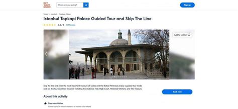 Can you buy Topkapi palace tickets in advance?