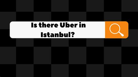 Does Istanbul have Uber or apps?