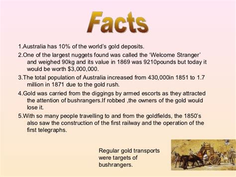 What Are 10 Facts About The Gold Rush?