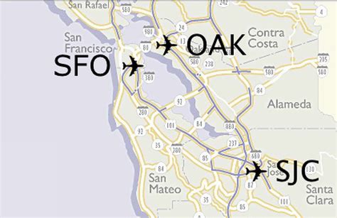 What Are The 3 Major Airports In The San Francisco Bay Area?