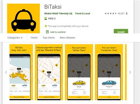 Which taxi app works in Turkey?